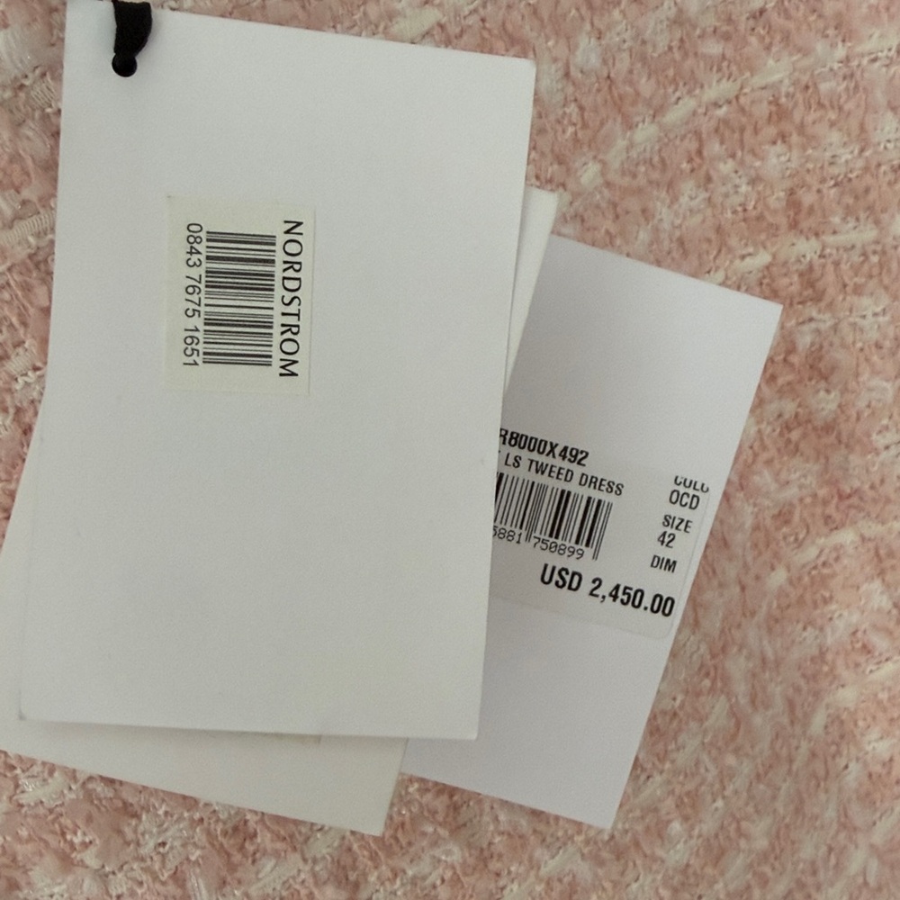 Balmain Short LS Tweed Dress - Picture 8 of 8